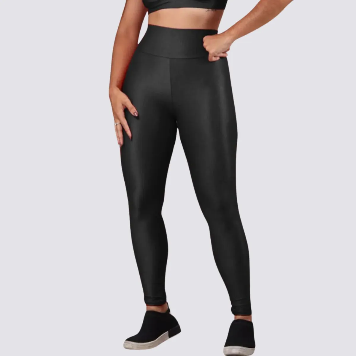 Calça Canelada Poliamida Seven Line