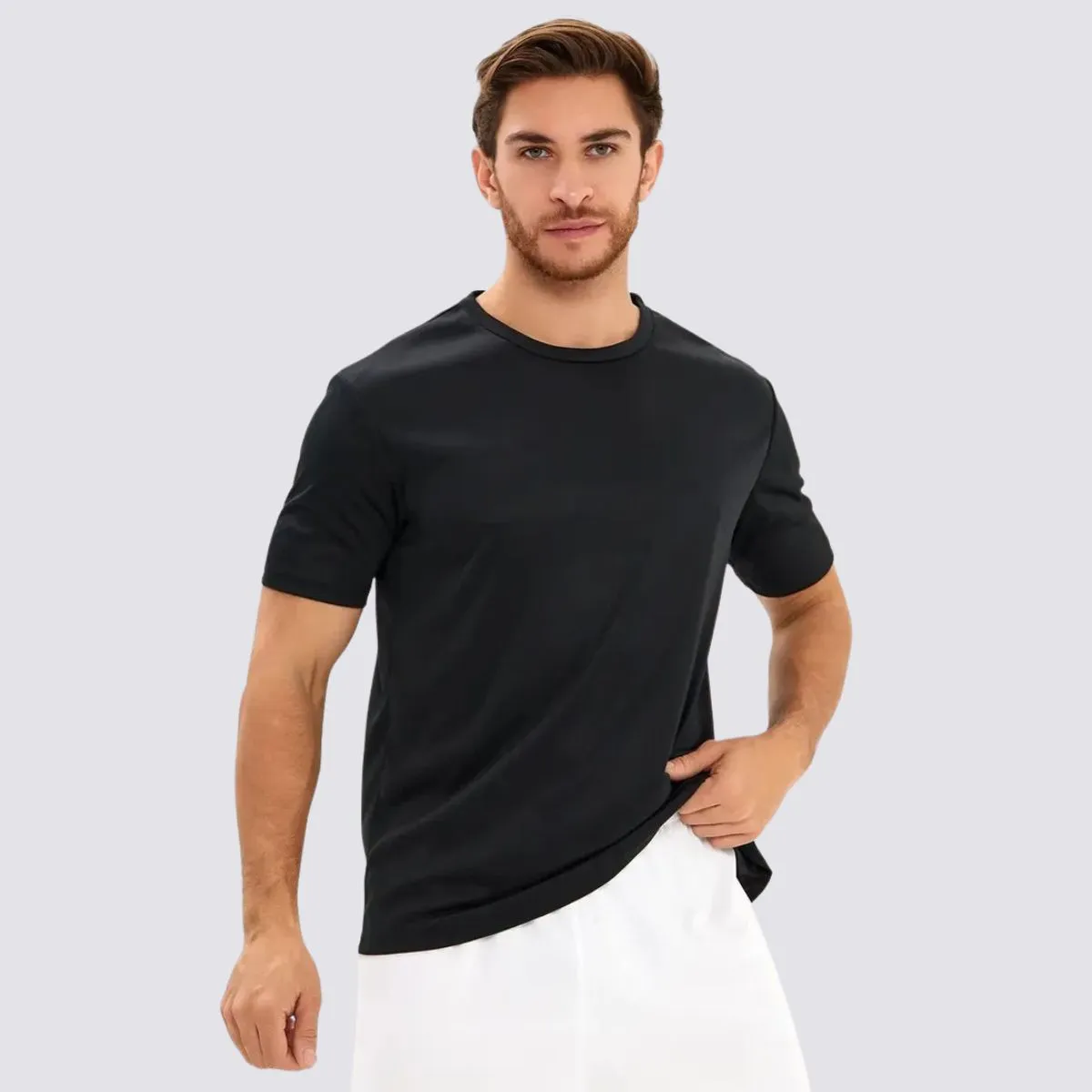 Camiseta Masculina Dry fit Seven Line manga Curta Academia Corrida